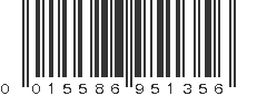 UPC 015586951356