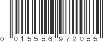 UPC 015586972085