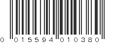 UPC 015594010380