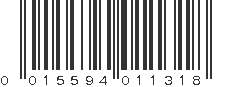 UPC 015594011318