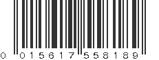 UPC 015617558189