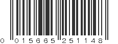 UPC 015665251148