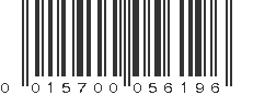 UPC 015700056196