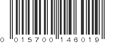 UPC 015700146019