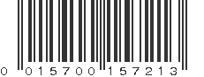 UPC 015700157213