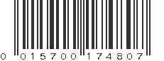 UPC 015700174807