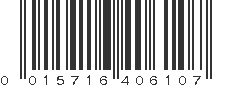 UPC 015716406107