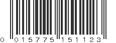 UPC 015775151123