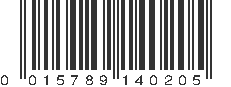 UPC 015789140205