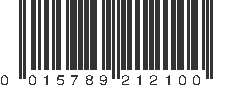 UPC 015789212100