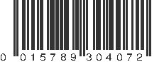 UPC 015789304072