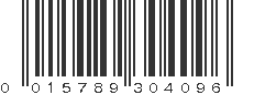 UPC 015789304096