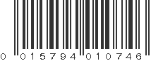 UPC 015794010746