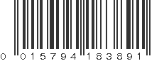 UPC 015794183891