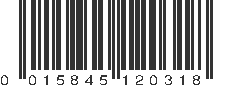 UPC 015845120318