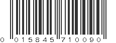 UPC 015845710090