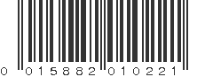 UPC 015882010221