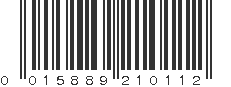 UPC 015889210112