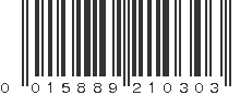 UPC 015889210303