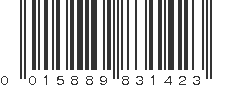 UPC 015889831423