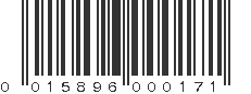 UPC 015896000171