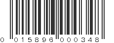 UPC 015896000348