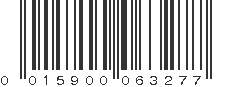 UPC 015900063277