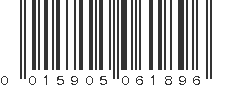 UPC 015905061896