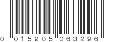 UPC 015905063296