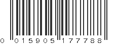 UPC 015905177788