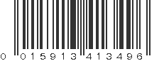 UPC 015913413496