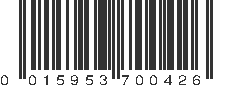 UPC 015953700426