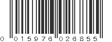 UPC 015976026855