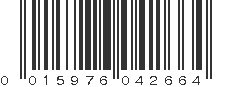 UPC 015976042664