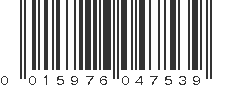 UPC 015976047539
