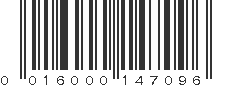 UPC 016000147096