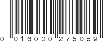 UPC 016000275089