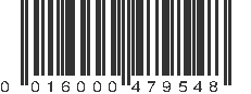 UPC 016000479548