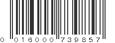 UPC 016000739857