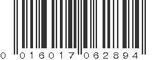 UPC 016017062894