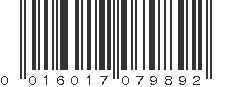 UPC 016017079892