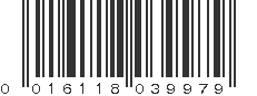 UPC 016118039979