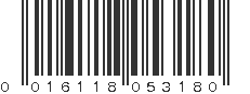 UPC 016118053180