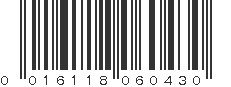 UPC 016118060430