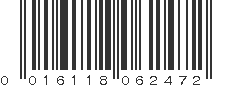 UPC 016118062472