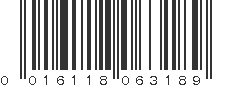 UPC 016118063189