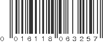 UPC 016118063257