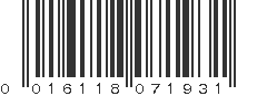 UPC 016118071931