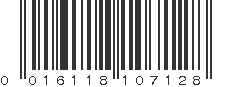 UPC 016118107128