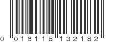 UPC 016118132182